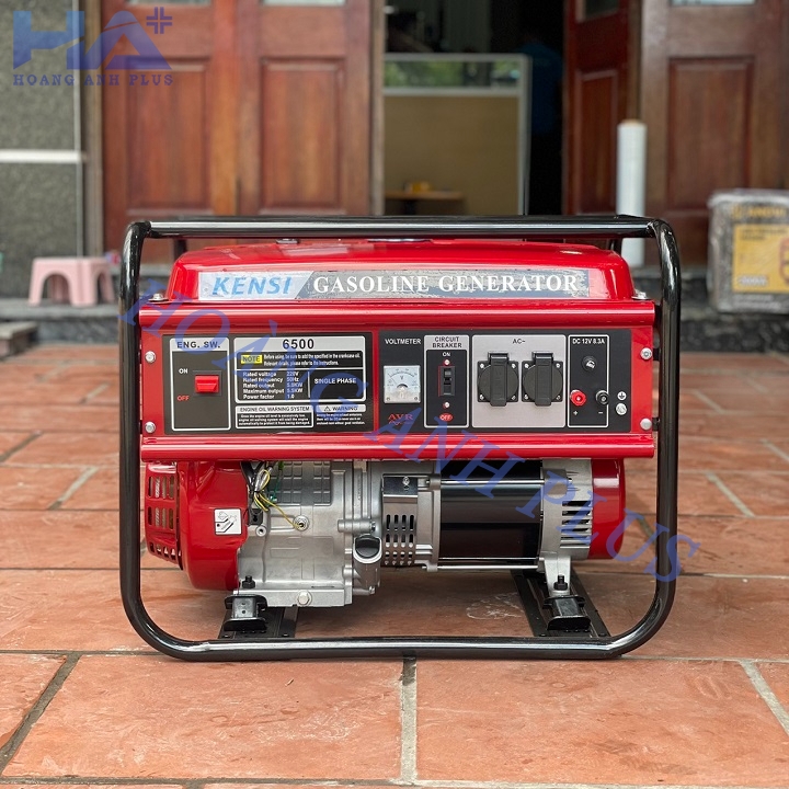 Máy Phát Điện Chạy Xăng Kensi 5Kw 6500