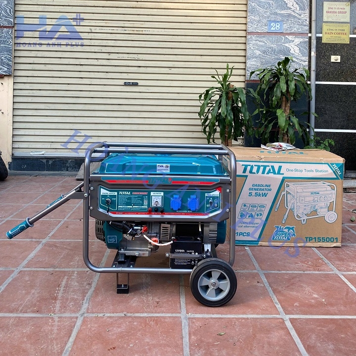 Máy Phát Điện Chạy Xăng Total 5.5KW TP155001