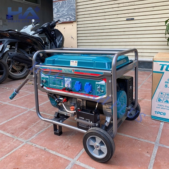 Máy Phát Điện Chạy Xăng Total 5.5KW TP155001