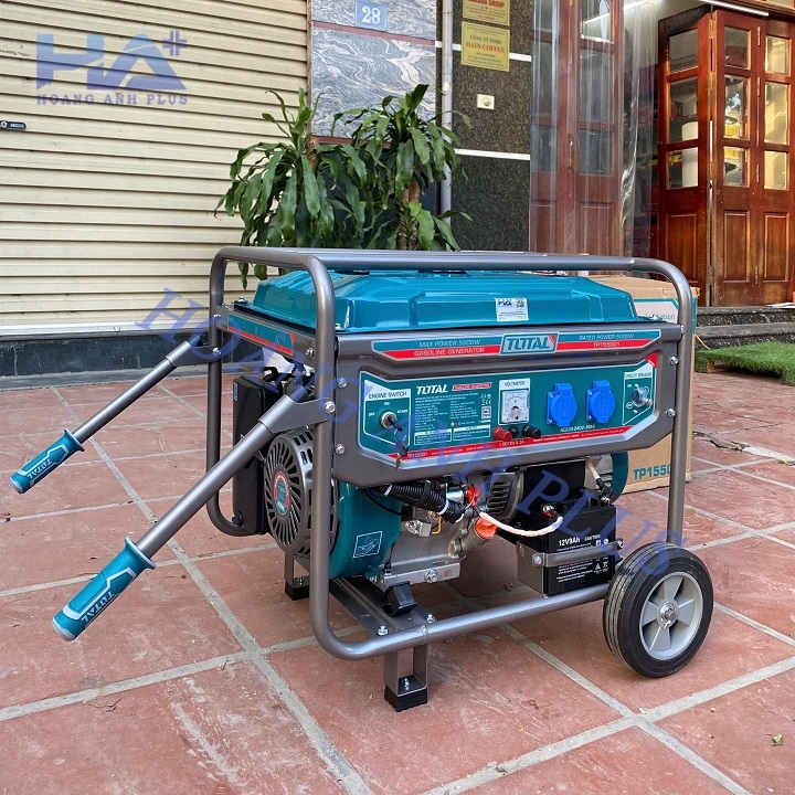 Máy Phát Điện Chạy Xăng Total 5.5KW TP155001