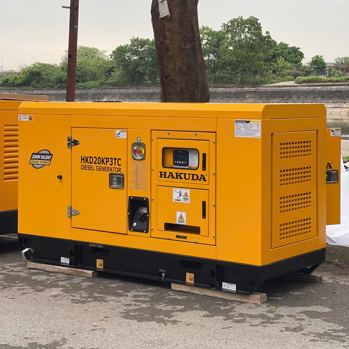 Máy Phát Điện Công Nghiệp Hakuda Chạy Dầu 25KVA HKD20KP3TC