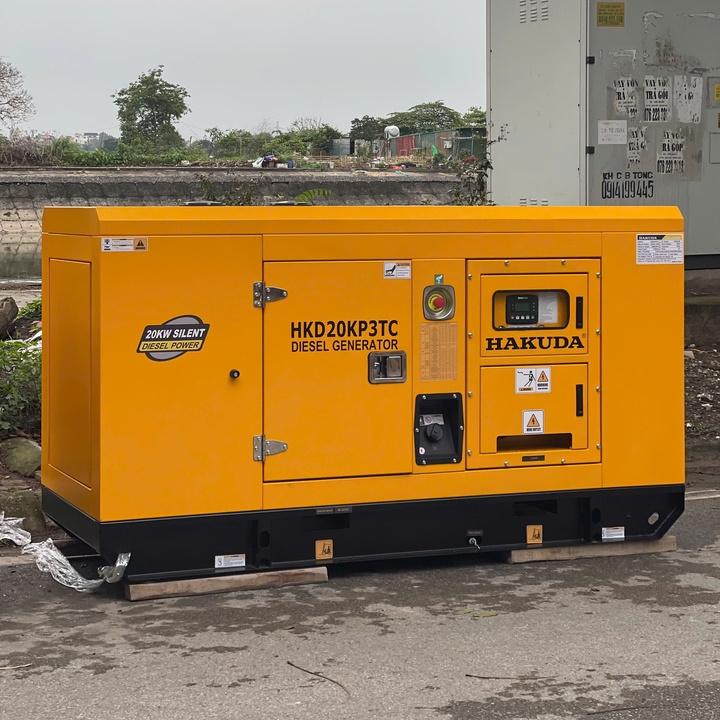 Máy Phát Điện Công Nghiệp Hakuda Chạy Dầu 25KVA HKD20KP3TC