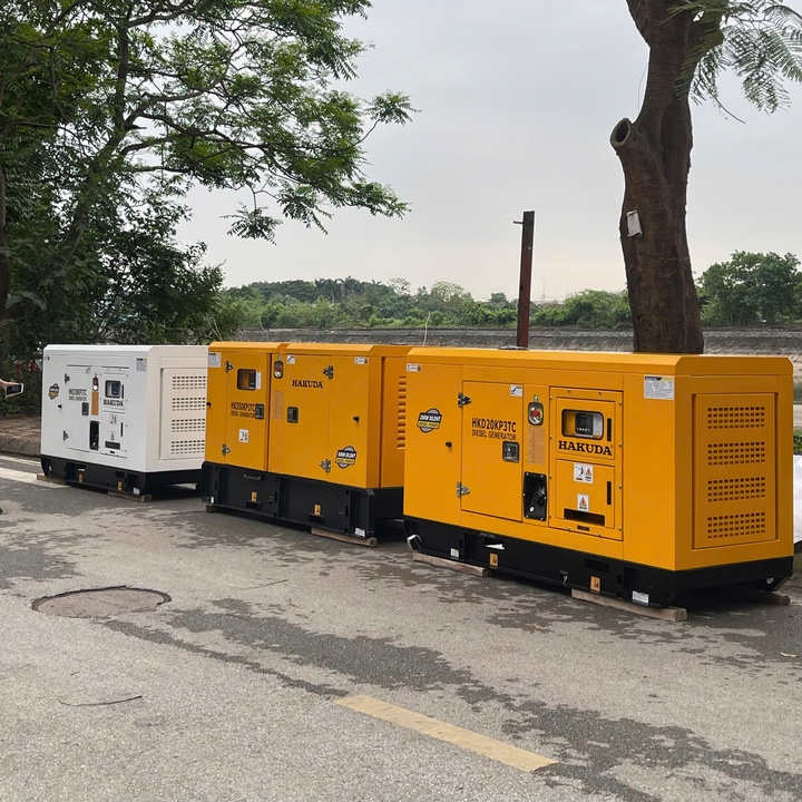 Máy Phát Điện Công Nghiệp Hakuda Chạy Dầu 25KVA HKD20KP3TC