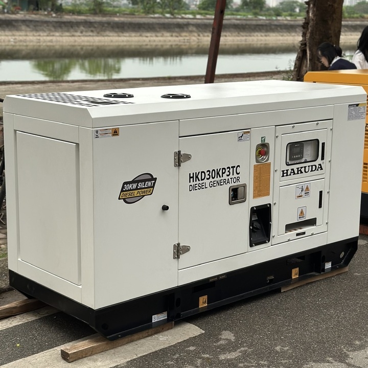Máy Phát Điện Công Nghiệp 30KW Hakuda HKD30KP3TC
