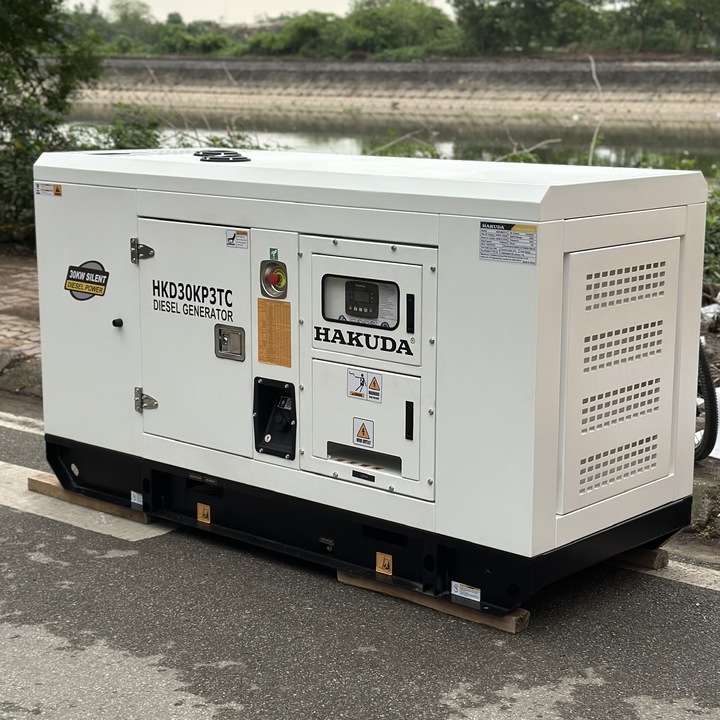 Máy Phát Điện Công Nghiệp 30KW Hakuda HKD30KP3TC