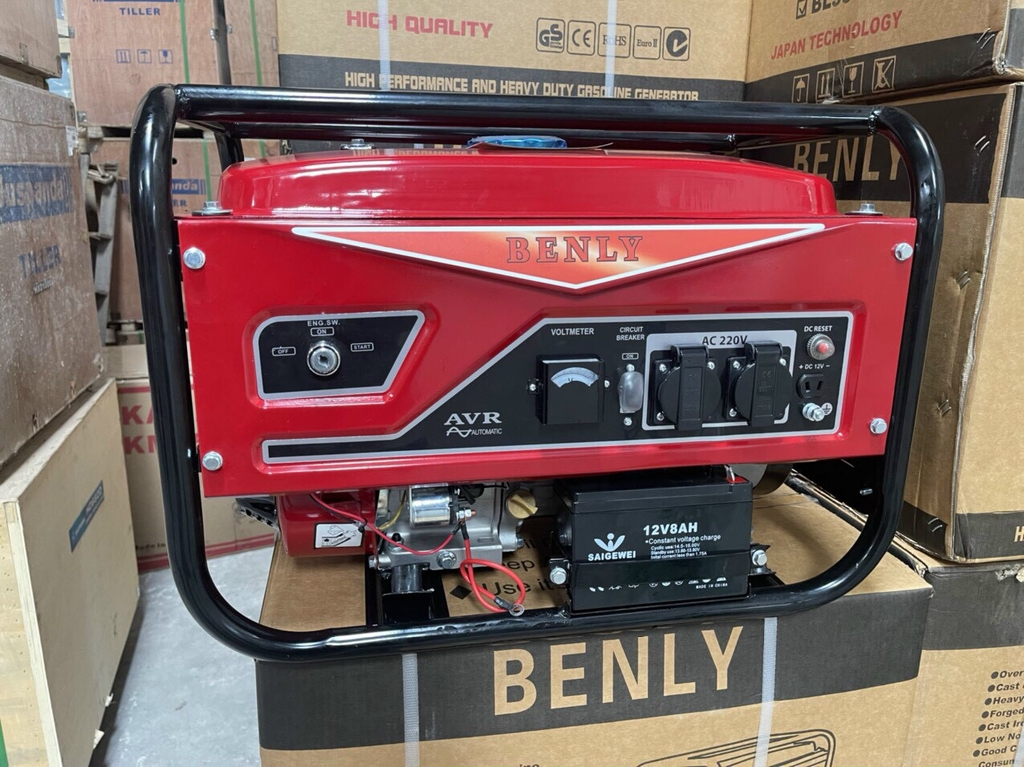 Máy Phát Điện Chạy Xăng Benly 5Kw BL6800