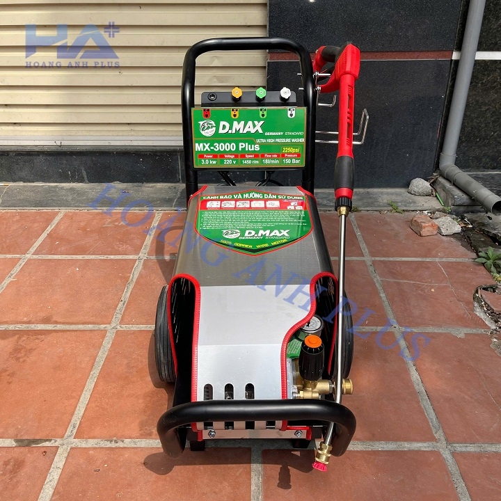 Máy Rửa Xe Cao Áp Dmax 3KW MX-3000 Plus
