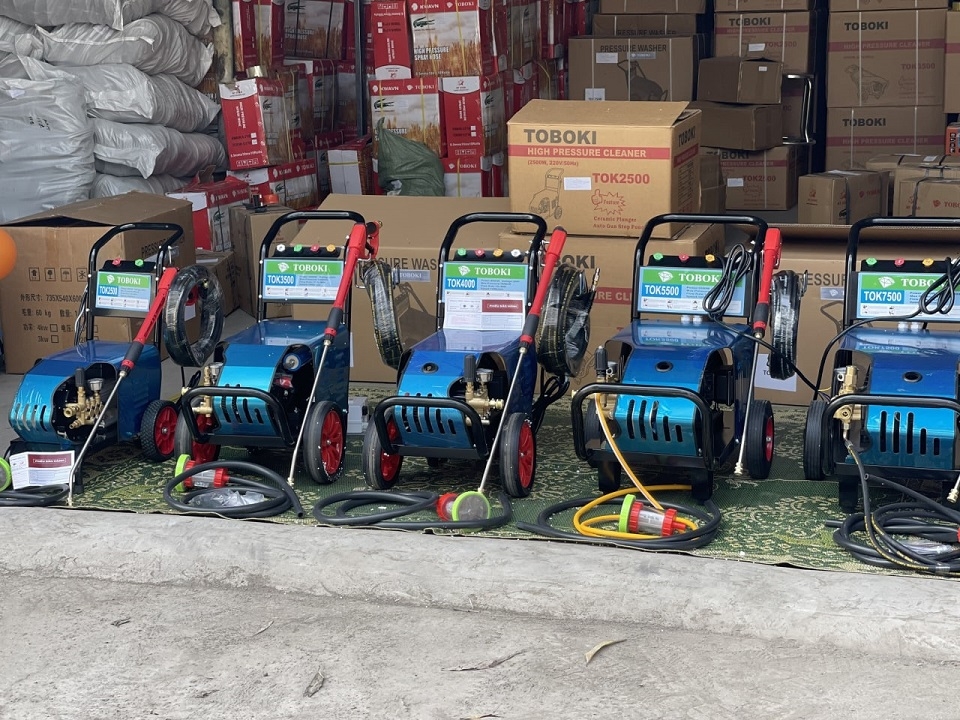 Máy Rửa Xe Cao Áp Toboki 5.5Kw TOK5500 (3Pha)
