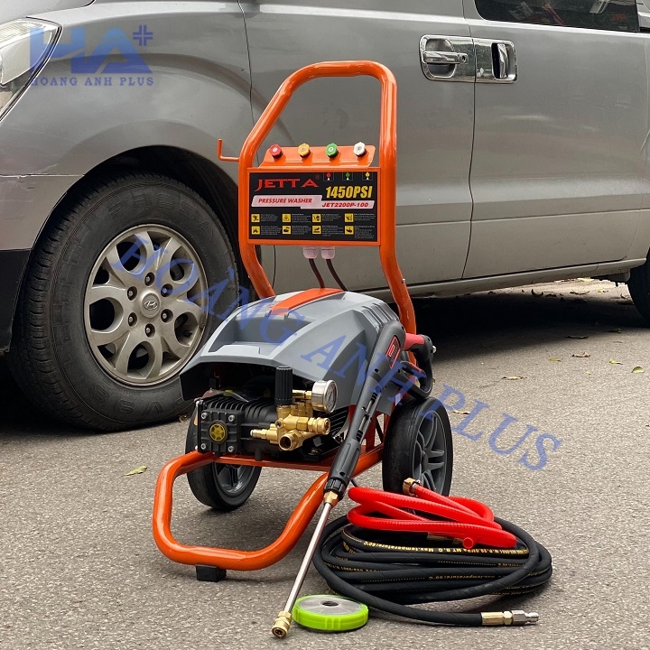 Máy Rửa Xe Cao Áp Jetta 2.2Kw JET2200P-100