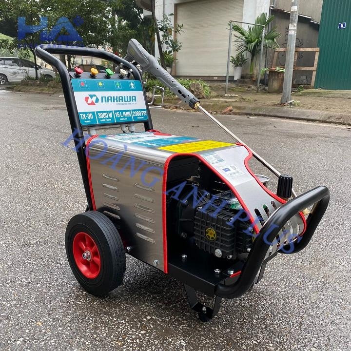Máy Rửa Xe Cao Áp Nakawa 3Kw 2380PSI TX-30
