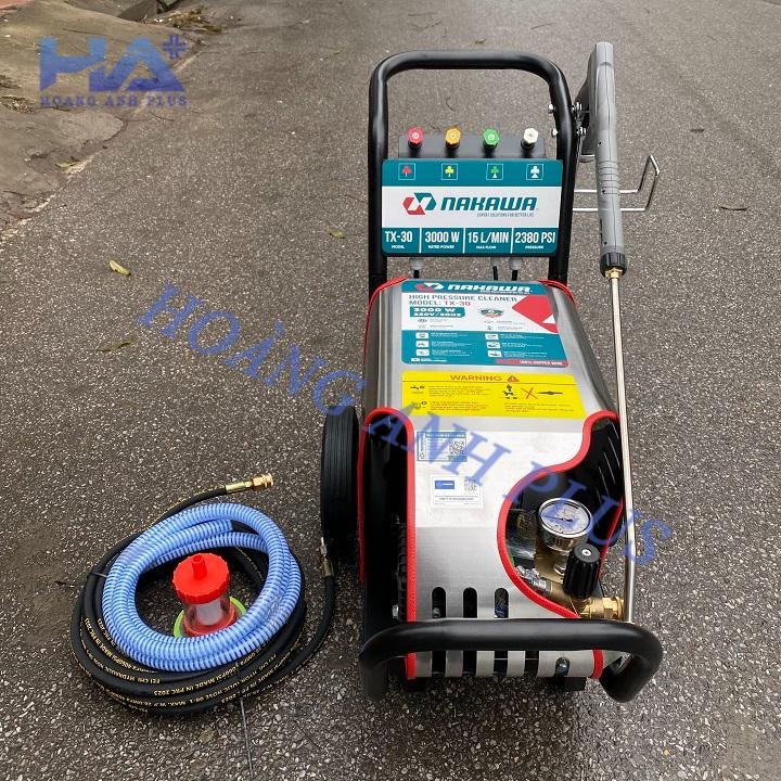Máy Rửa Xe Cao Áp Nakawa 3Kw 2380PSI TX-30
