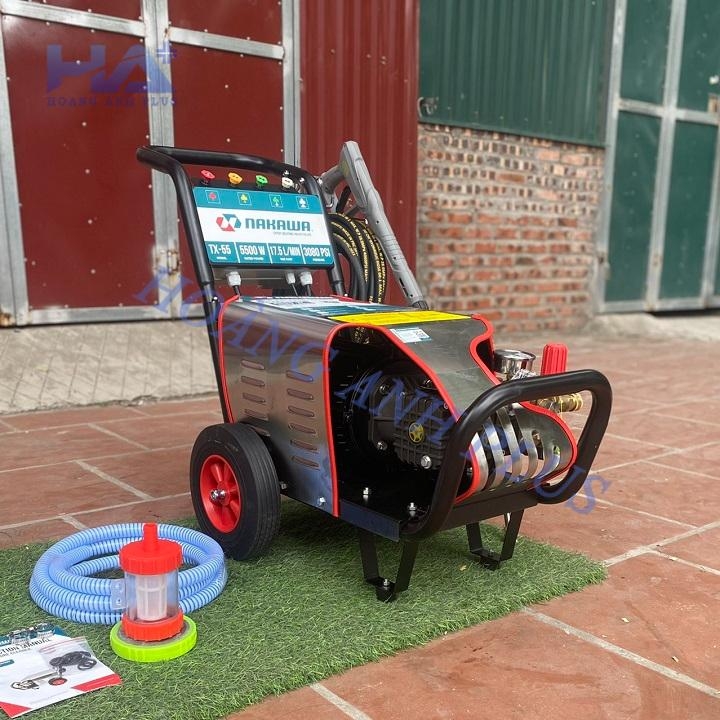 Máy Rửa Xe Cao Áp Nakawa 5.5Kw 3000 PSI 3 Pha TX-55