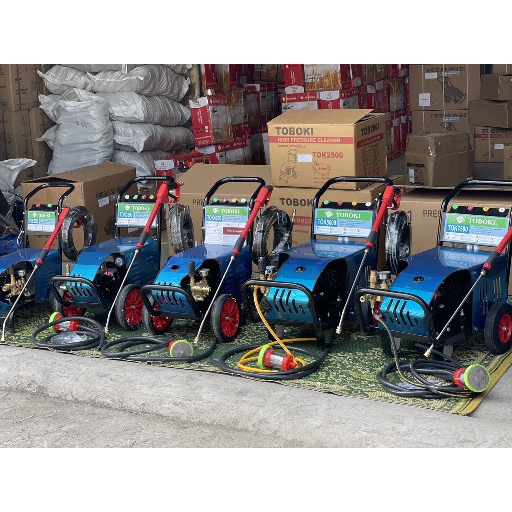 Máy Rửa Xe Cao Áp Toboki 3.5Kw TOK3500 (1 Pha)