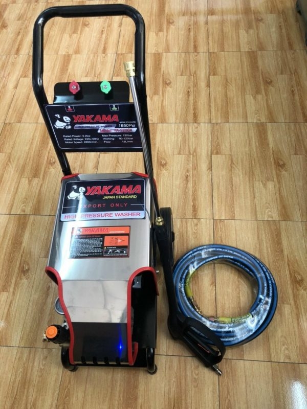 Máy Rửa Xe Cao Áp Yakama 2.2Kw YA-2200A