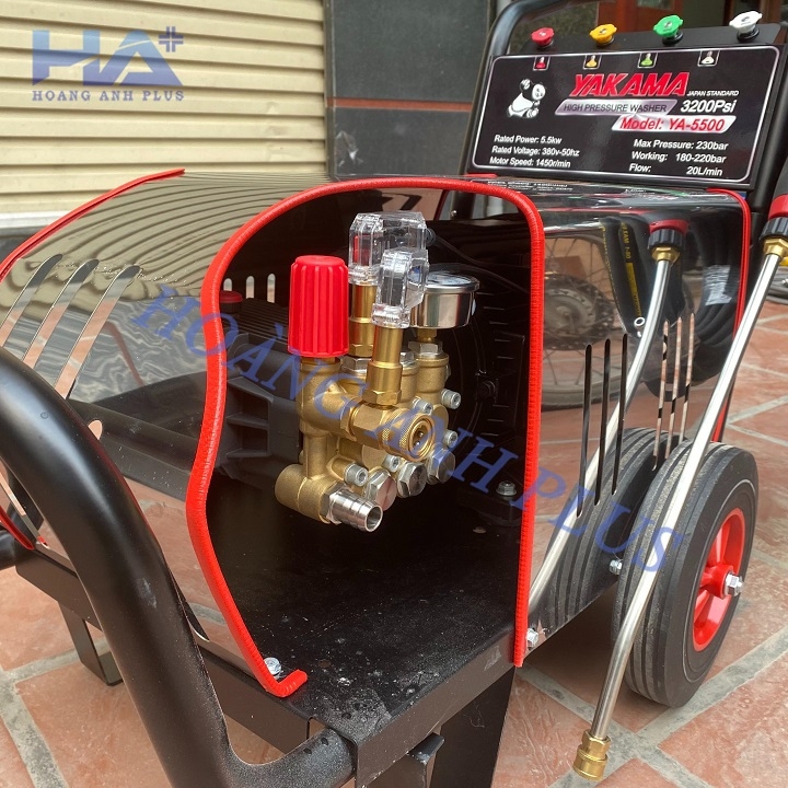 Máy Rửa Xe Cao Áp Yakama 5.5Kw YA-5500