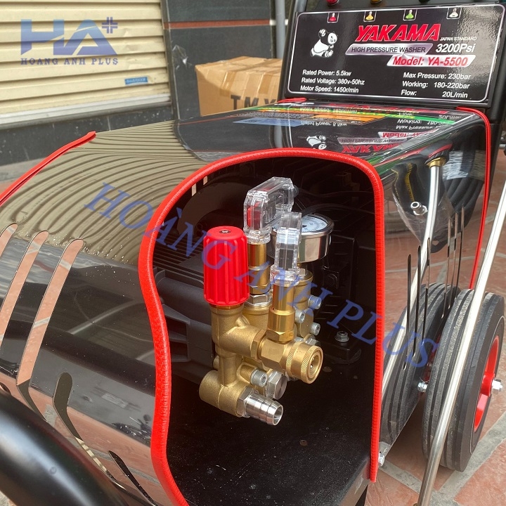 Máy Rửa Xe Cao Áp Yakama 5.5Kw YA-5500