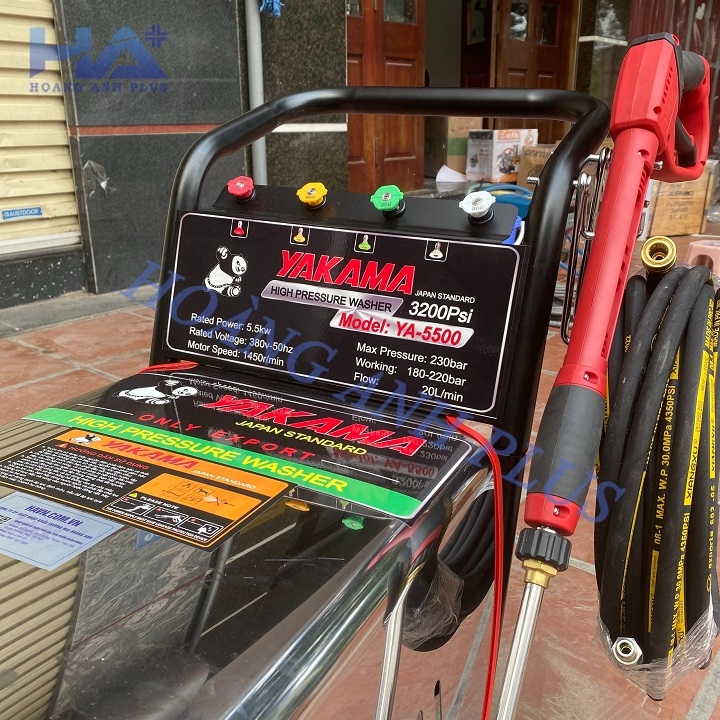 Máy Rửa Xe Cao Áp Yakama 5.5Kw YA-5500
