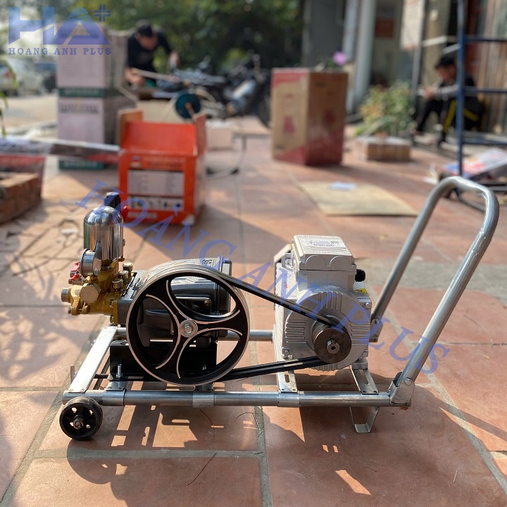Máy Rửa Xe Dây Đai 5.5KW 3 Pha Hoàng Anh