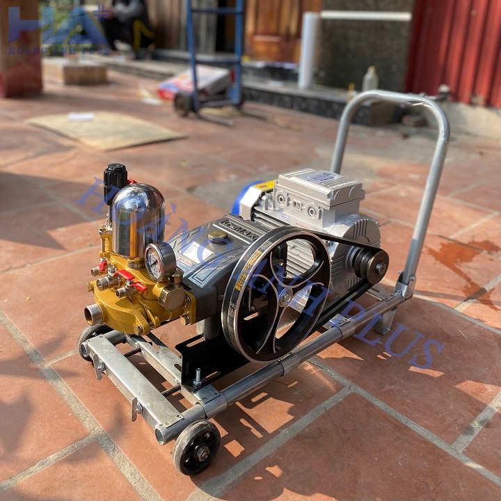 Máy Rửa Xe Dây Đai 5.5KW 3 Pha Hoàng Anh