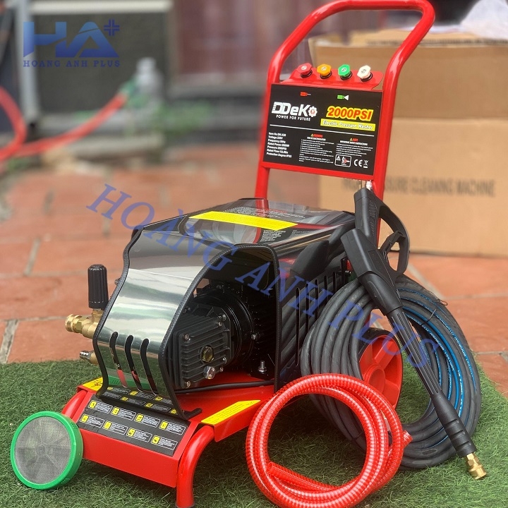 Máy Rửa Xe Cao Áp Deko 2000W DK-X20
