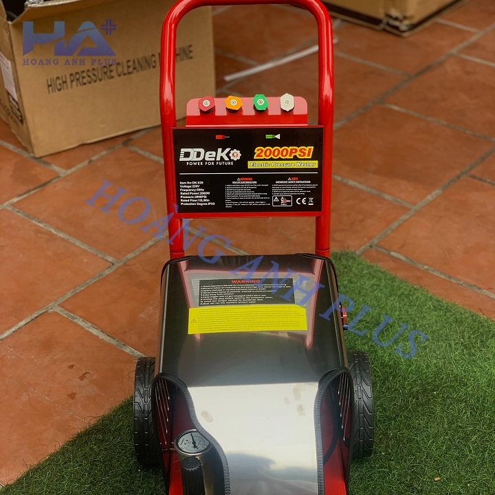 Máy Rửa Xe Cao Áp Deko 2000W DK-X20