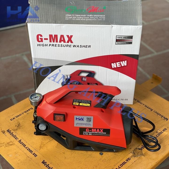 Máy Rửa Xe Gmax 1800W GM-08