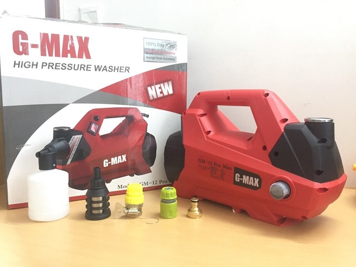 Máy Rửa Xe Gia Đình Gmax 2380W GM-12 Pro