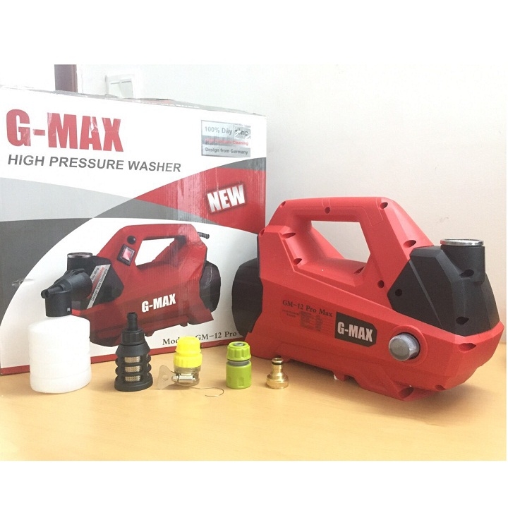 Máy Rửa Xe Gia Đình Gmax 2380W GM-12 Pro