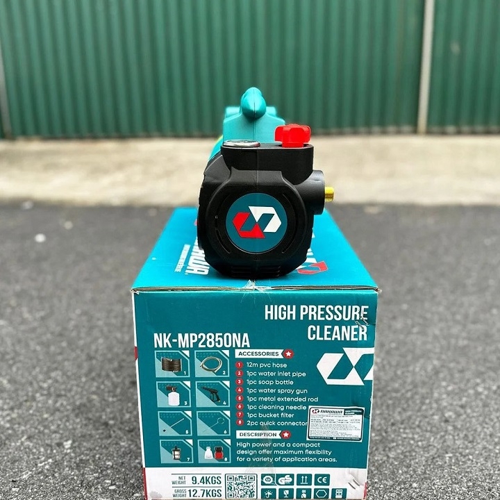 Máy Rửa Xe Nakawa 2850W NK-MP2850NA Có Chỉnh Áp