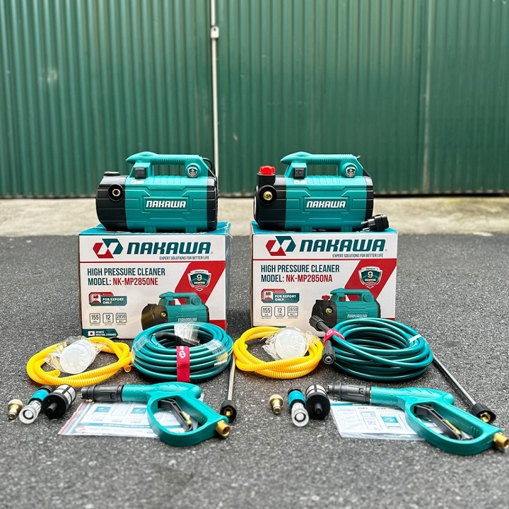 Máy Rửa Xe Nakawa 2850W NK-MP2850NA Có Chỉnh Áp