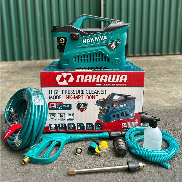 Máy Xịt Rửa Nakawa 3100W NK-MP3100NE