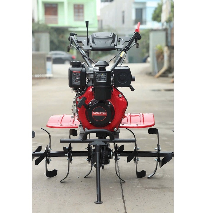 Máy Xới Đất Chạy Dầu Kamastsu 7.0HP KM980SH Có Chuyển Hướng