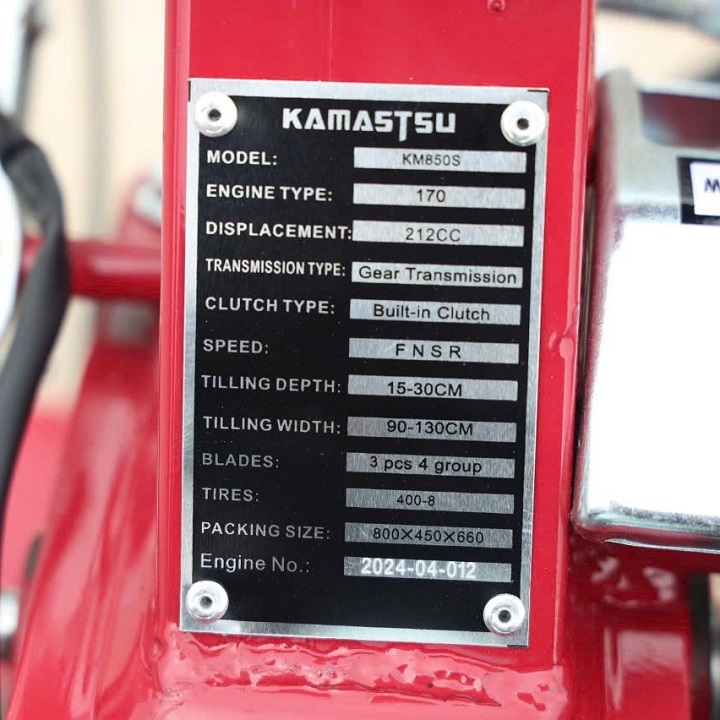 Máy Xới Đất Chạy Xăng 6.5HP Kamastsu KM850S
