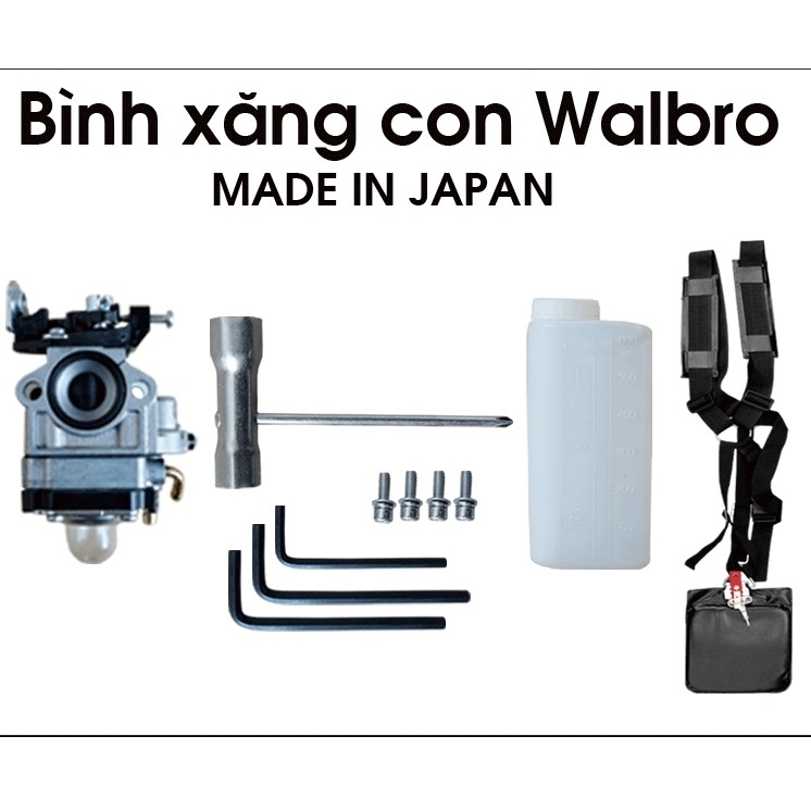 Máy Cắt Cỏ Oshima 2 Thì 900W W-330 Bạc