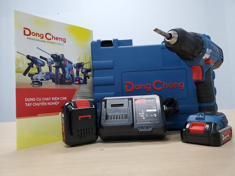 Máy Khoan Vặn Vít Dùng Pin 12V DongCheng DCJZ20-10 EM
