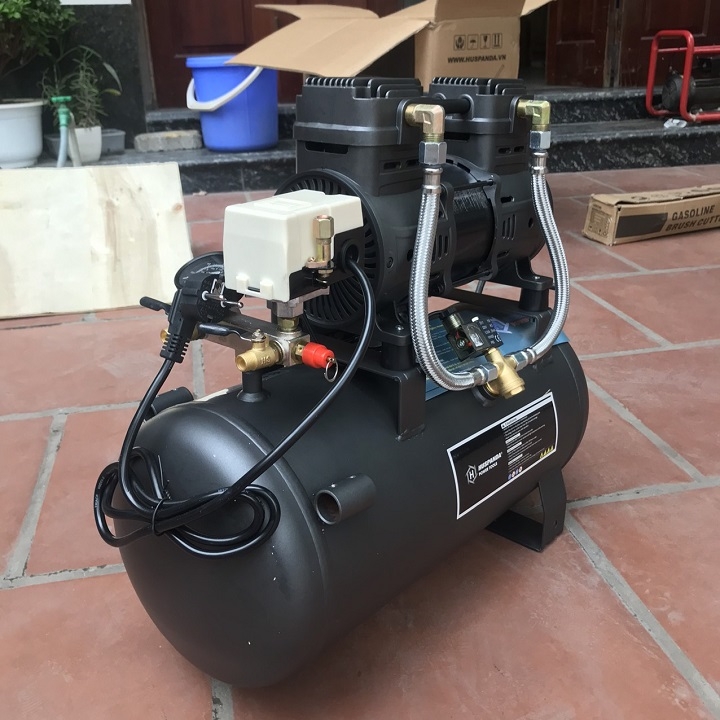 Máy Nén Khí Không Dầu Huspanda 1450W 30L HKN 1450