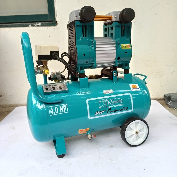 Máy Nén Khí Không Dầu Romano 4HP 50L RM 40-50