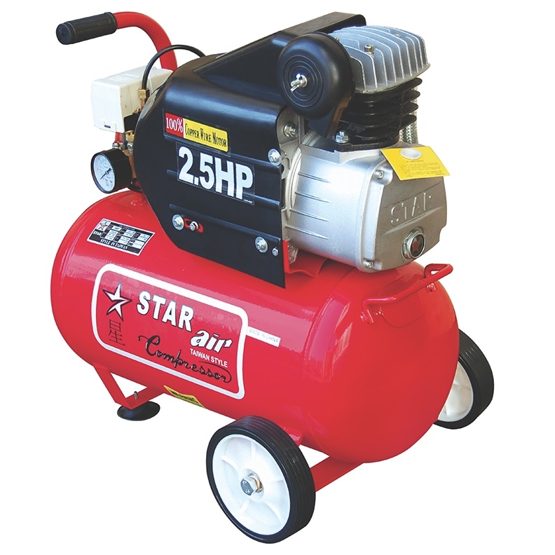Máy Nén Khí Có Dầu Liền Trục Star 2.5HP 24L 12-ST