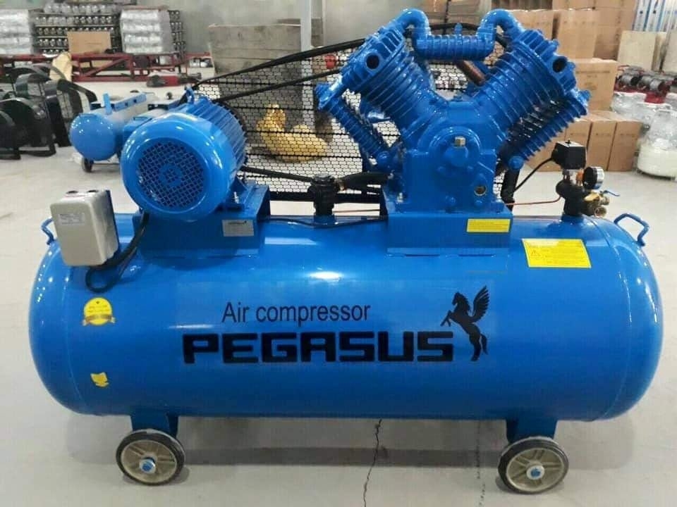 Máy Nén Khí Dây Đai Pegasus 10HP 330L TM-V-1.05/12.5-330L