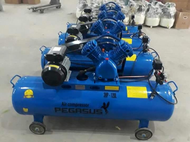 Máy Nén Khí Dây Đai Pegasus 3HP 120L TM-V-0.25/12.5-120L