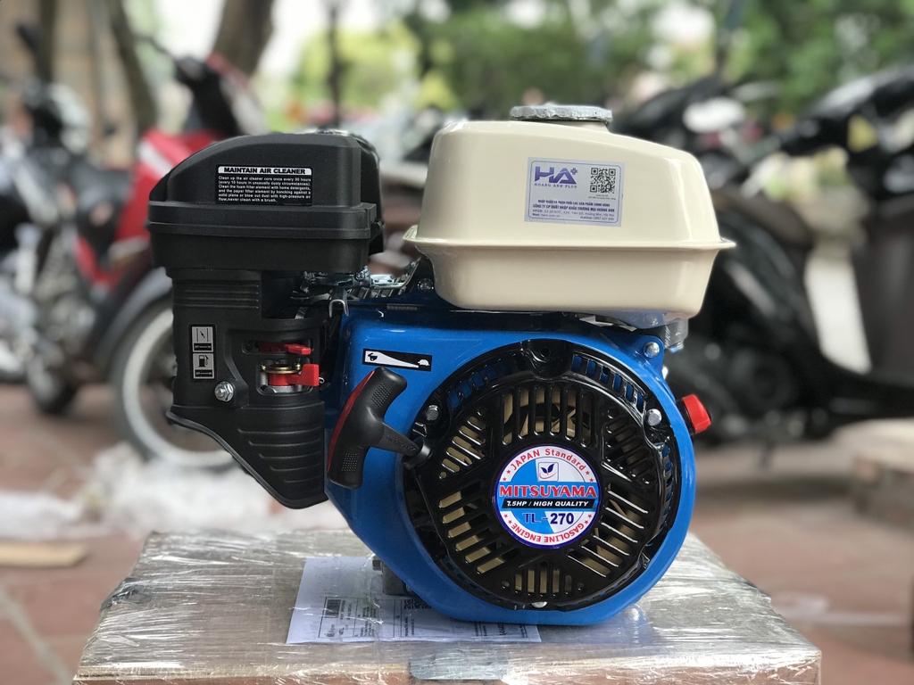 Máy Nổ – Động Cơ Xăng Mitsuyama 7.5HP Tua Chậm TL-270L