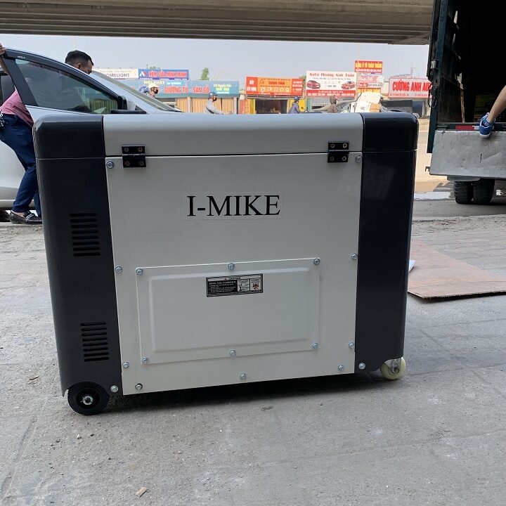 Máy Phát Điện Chạy Dầu I-Mike 5Kw DG6900SE Mở Nắp Trên