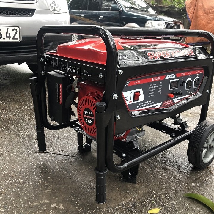 Máy Phát Điện Chạy Xăng Super Fighter 3Kw SF3300