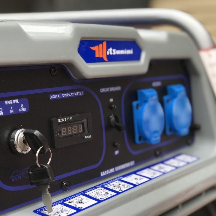 Máy Phát Điện Chạy Xăng Mitsunini 8Kw MT-10000E Đề