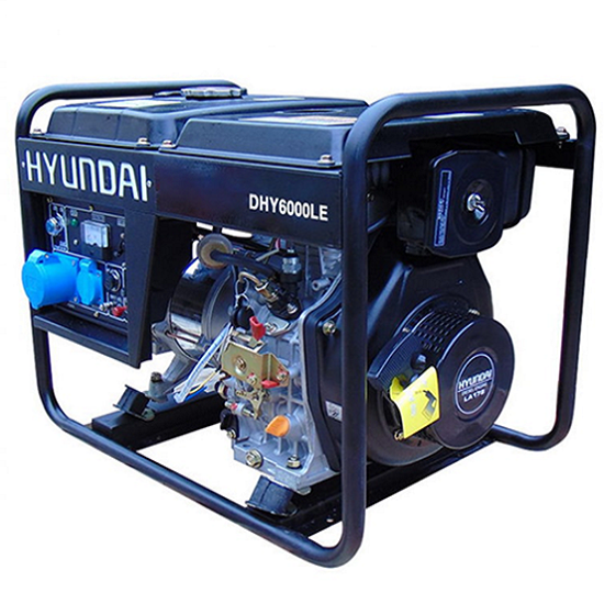 Máy Phát Điện Chạy Dầu Hyundai 5.0Kw-5.5Kw DHY6000LE
