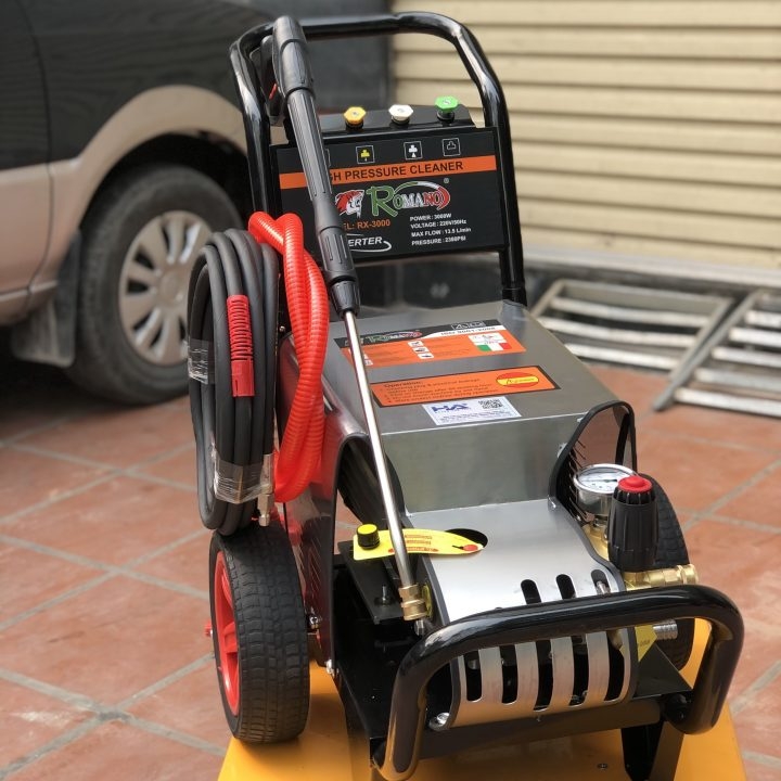 Máy Rửa Xe Cao Áp 3kw Romano RX-3000