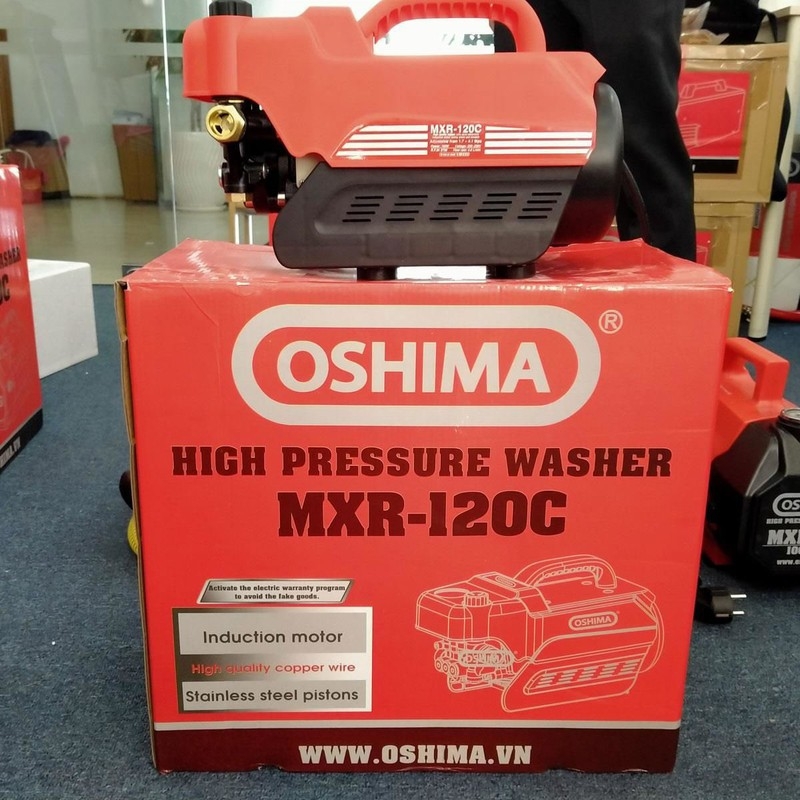 Máy Rửa Xe Oshima 1800W OS120C