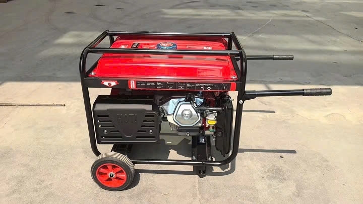 Máy Phát Điện Chạy Xăng 5KW Oshima MPD-5000-D Có Đề