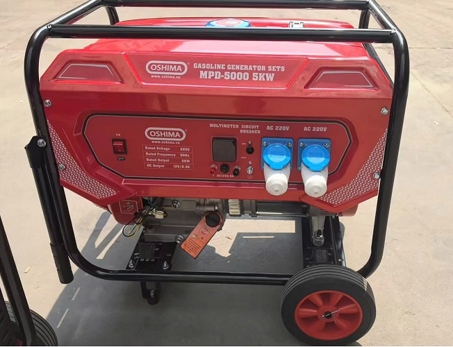Máy Phát Điện Chạy Xăng 5KW Oshima MPD-5000