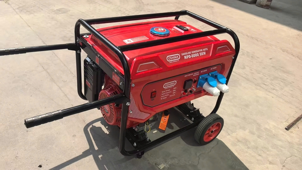 Máy Phát Điện Chạy Xăng 5KW Oshima MPD-5000